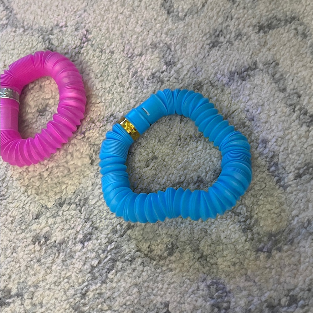 Colorful LED Light-Up Kids Bracelets - Picture 2 of 3